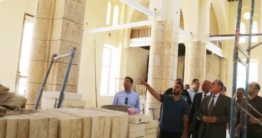 محافظ كفر الشيخ يتفقد أعمال ترميم مسجد "أبو غنام" الأثري ببيلا بنسبة تنفيذ 92%