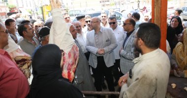 محافظ بنى سويف يتفقد شوادر اللحوم تزامنا مع استقبال عيد الأضحى المبارك