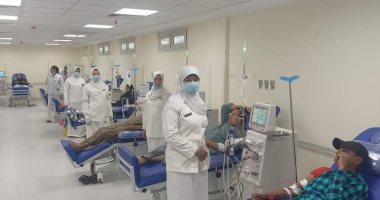 بدء التشغيل التجريبى لوحدة الغسيل الكلوى بمستشفى جهينة المركزى فى سوهاج