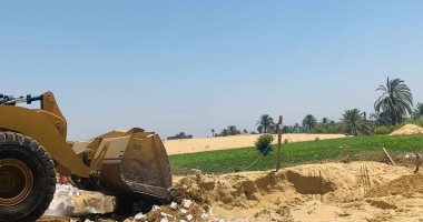 إزالة 40 حالة تعد على الأرض الزراعية وأملاك الدولة خلال العيد بالمنيا
