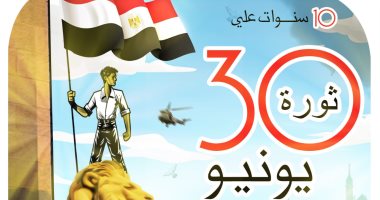 كاريكاتير اليوم السابع.. 10 سنوات على ثورة 30 يونيو