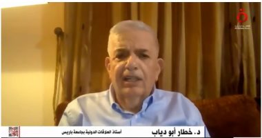 خطار أبو دياب: ما جرى فى 30 يونيو محاولة للدفاع عن الأرض المصرية