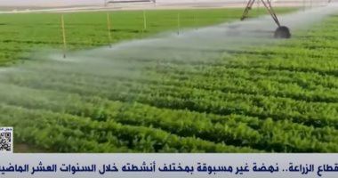 خطة حكومية للاستثمار تشمل 8 تجمعات زراعية بشمال سيناء.. فيديو