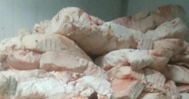 ضبط 1.3 طن مصنعات دواجن فاسدة ولحوم مذبوحة خارج المجازر خلال حملات بالجيزة