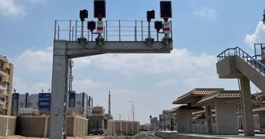 وزير النقل يعلن دخول برج الإشارات الرئيسى بمحطة أبو صوير للخدمة