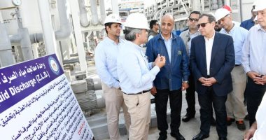 وزير البترول يتابع العمل بمصفاة شركة الإسكندرية الوطنية للتكرير والبتروكيماويات