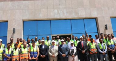 محافظ أسوان: تنفيذ 95 % من مشروع مكتبة مصر العامة على مساحة 3200 متر