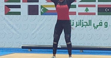نعمة سعيد تحقق ذهبية الخطف لدورة الألعاب العربية بالجزائر 