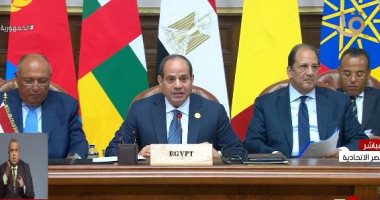 الرئيس السيسى: مصر ستبذل كل ما بوسعها لوقف نزيف الدم السودانى