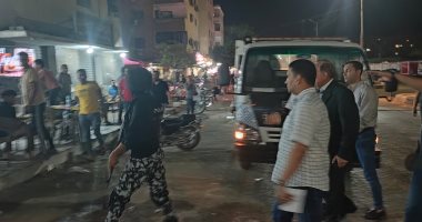 محافظ كفر الشيخ يقود حملة لإزالة الإشغالات ليلا