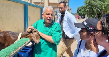 طب بيطرى جامعة الإسكندرية تنظم 9 قوافل بيطرية لخدمة أهالى قرى أبيس