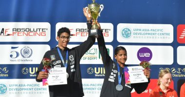 مصر تنهى بطولة العالم لشباب الخماسى الحديث متصدرة لجدول الترتيب بـ7 ميداليات