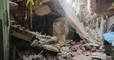 انهيار منزل من طابقين بقرية شطورة فى سوهاج دون إصابات بشرية