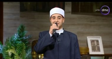 قمر سيدنا النبى.. ممدوح محمد ينشد فى حب النبى بـ مساء dmc 