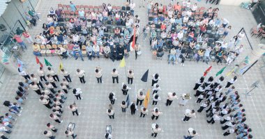 مجموعات حورس الكشفية بكنيسة العذراء بشبرا للأقباط الكاثوليك تحتفل بذكرى تأسيسها