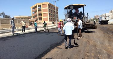 حملات نظافة وإزالة تعديات ورصف طرق وإنشاء محاور جديدة بعدد من مدن كفر الشيخ