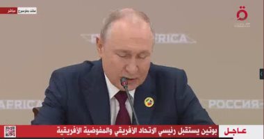 بوتين: أغلب الشركات الروسية الضخمة تعمل فى أفريقيا
