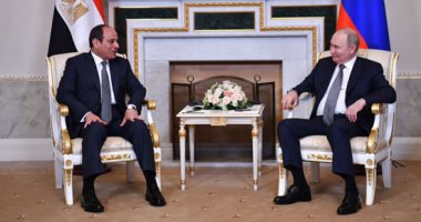 الرئيس السيسى يؤكد لبوتين دعم مصر لسرعة تسوية الأزمة الروسية الأوكرانية سياسيا بشكل سلمى