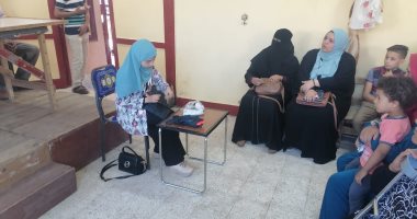 800 حالة حصاد قافلة جامعة الزقازيق بقرية الشبراوين في مركز ههيا بالشرقية   