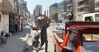 الجيزة: رفع إشغالات مقهى بشارع السودان فى الدقى استجابة للمواطنين
