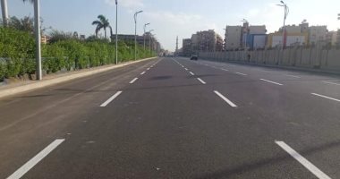 محافظ بورسعيد يعلن الانتهاء من أعمال تطوير شارع المشير طنطاوي