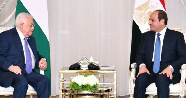 الرئيس السيسي يستقبل "أبو مازن" ويؤكد دعم مصر الثابت والتاريخى للشعب الفلسطينى