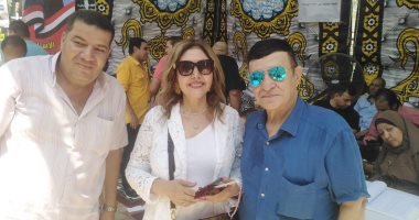 أركان فؤاد يدعم زوجته نادية مصطفى فى انتخابات نقابة المهن الموسيقية