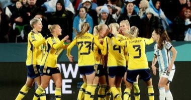 السويد تفوز على الأرجنتين بهدفين وتتأهل للصدارة بكأس العالم للسيدات 2023
