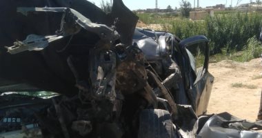 إصابة 5 أشخاص إثر حادث تصادم سيارتين بالطريق فى الهرم