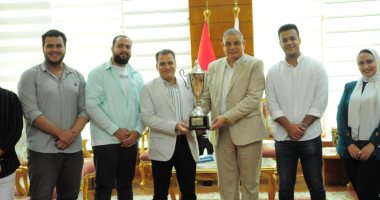 فريق جامعة كفر الشيخ يحصد المركز الأول فى مسابقة enactus في مصر