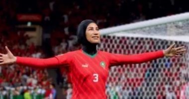 أول لاعبة كرة قدم مرتدية الحجاب فى لعبة FIFA 23 .. صور