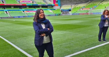 أمينة قاسم أول مديرة مباريات مصرية فى كأس العالم للسيدات