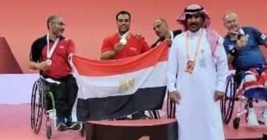 محافظ كفرالشيخ يهنئ الفائز بالمركز الأول فى بطولة السعودية للطاولة البارالمبية