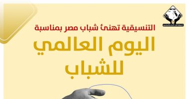 التنسيقية تهنئ شباب مصر بمناسبة اليوم العالمى للشباب