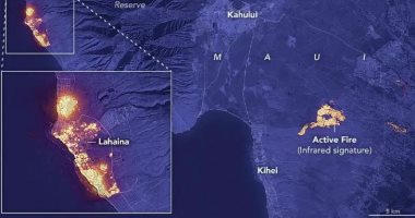 حرائق الغابات تسبّب الخراب فى "لاهاينا" ثانى أكبر جزيرة فى هاواى