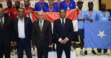 محافظ بورسعيد يفتتح البطولة الأفريقية السادسة لكرة السرعة بالمحافظة.. صور
