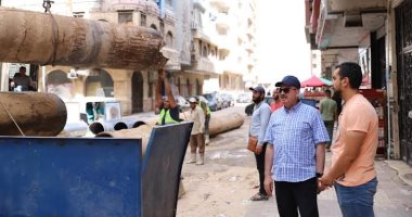 رئيس "صرف صحى" الإسكندرية يجرى جولة تفقدية لمشروعات فصل مياه الأمطار