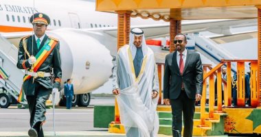 رئيس الإمارات يصل إثيوبيا فى زيارة رسمية لتعزيز علاقات الصداقة والتعاون