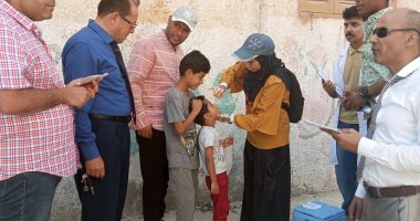 470 فريقا يشاركون فى حملة التطعيم ضد شلل الأطفال بشمال سيناء