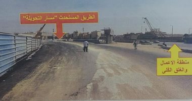 خريطة الطرق البديلة لغلق طريق بمدينة نصر لتنفيذ أعمال كوبرى مشاه 