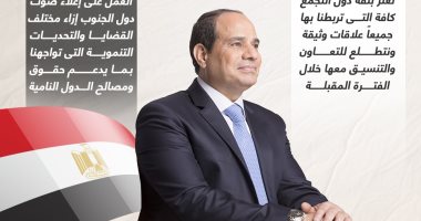 مصر فى بريكس.. الرئيس السيسى يثمن دعوة القاهرة للانضمام للتجمع الاقتصادى