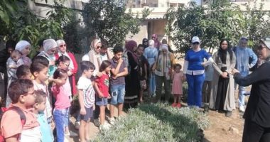 رأس البر تستقبل أطفال مكتبة مصر العامة ضمن مبادرة البنك الأخضر