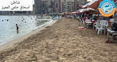 رفع الرايات الخضراء على شواطئ الإسكندرية 