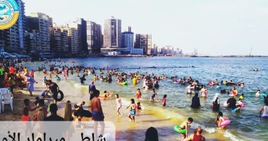 رفع الرايات الخضراء على كل شواطئ الإسكندرية