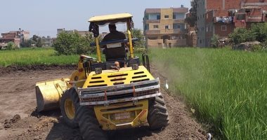 محافظ كفر الشيخ: إزالة 9 حالات تعد على أراض زراعية وتحرير محاضر تموينية