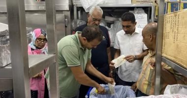 رفع 245 حالة إشغال طريق وإعدام 10 كيلو مواد غذائية فاسدة بحى شرق الإسكندرية