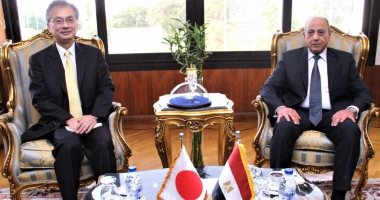 وزير الطيران يبحث مع السفير اليابانى التعاون بين البلدين فى صناعة النقل الجوى