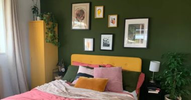 أفكار لغرف نوم خضراء اللون أنيقة وراقية.. لو بتحب ألوان الطبيعة 