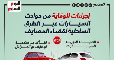 إجراءات الوقاية من حوادث السيارات على الطرق الساحلية خلال رحلات المصايف