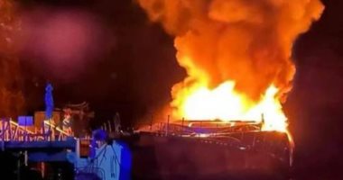 اندلاع حريق بمصنع بمدينة العبور.. والحماية المدنية بالقليوبية تواصل أعمال السيطرة